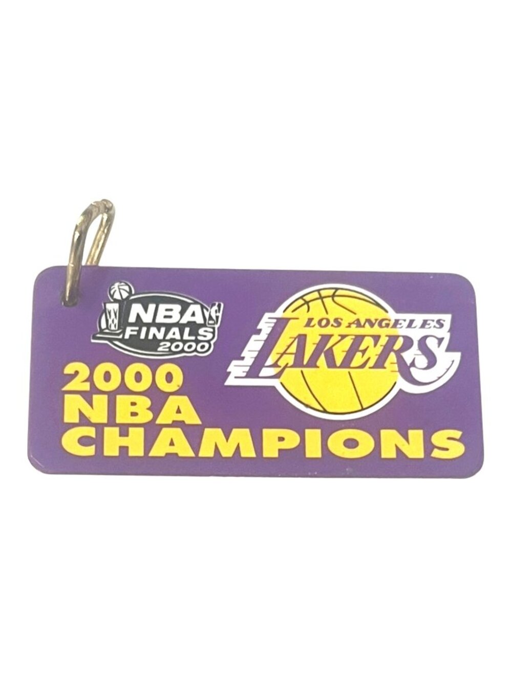 Los Angeles Lakers 2000 NBA Champions Keychain - Official Licensed Product